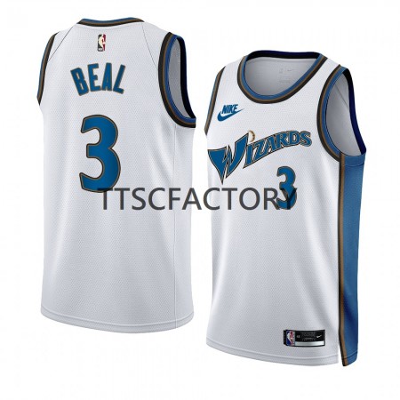 Maillot Basket Homme Washington Wizards Bradley Beal 3 Nike 2022-23 Classic Edition Blanc Swingman